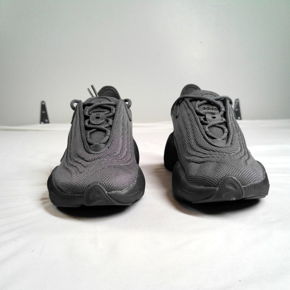 Adidas Ozelia Triple Grey Sneakers Women’s Size 6 Chunky Y2K Running Shoes - Picture 3 of 11